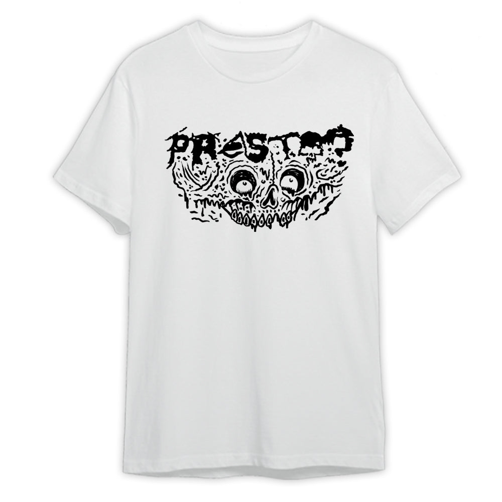 Presto? (Camiseta Branca) - Logo