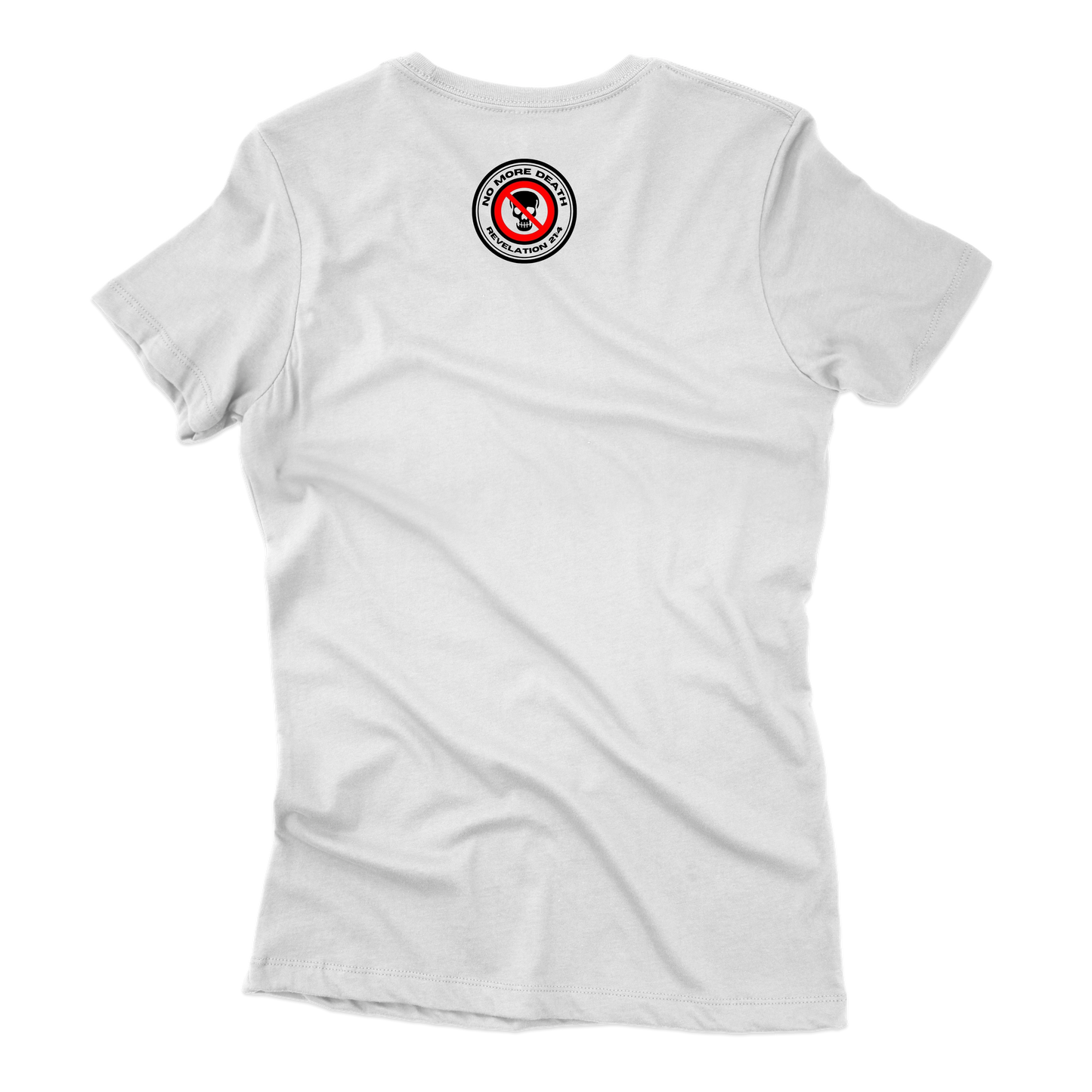 No More Death (Baby Look Branca) - Logo