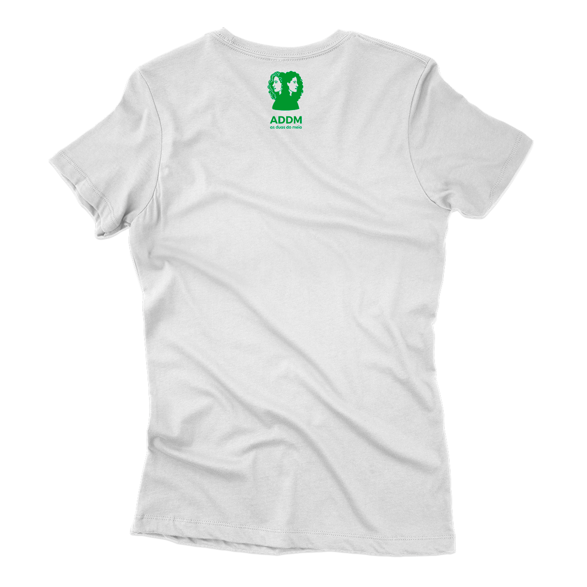 ADDM (Baby Look Branca) - Bandeira