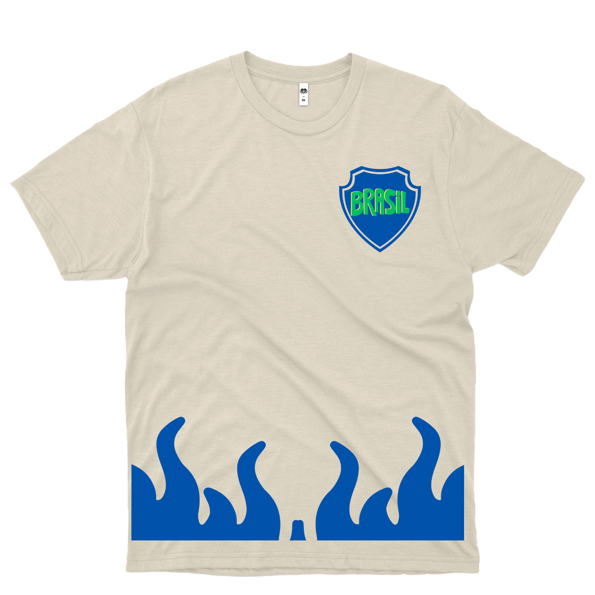 Heart (Camiseta Off-White) - Brasil X