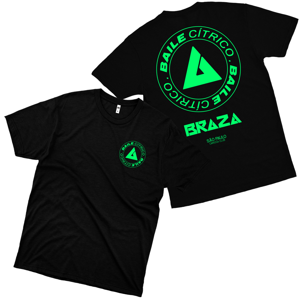 Braza (Camiseta Preta) - Especial Carioca Club
