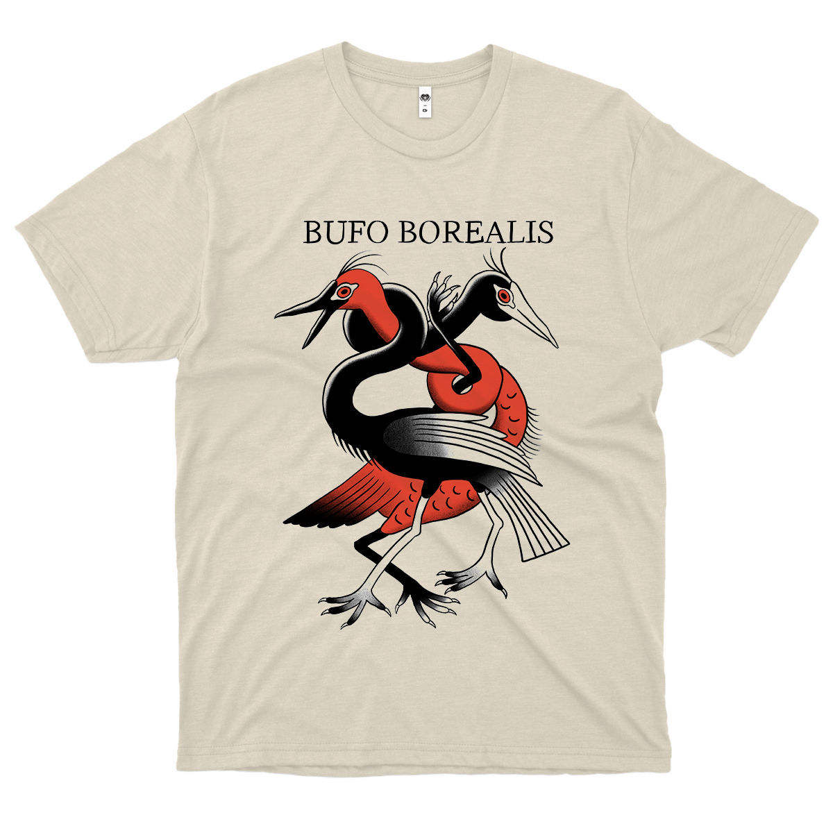 Bufo Borealis (Camiseta Off-White) - Garças