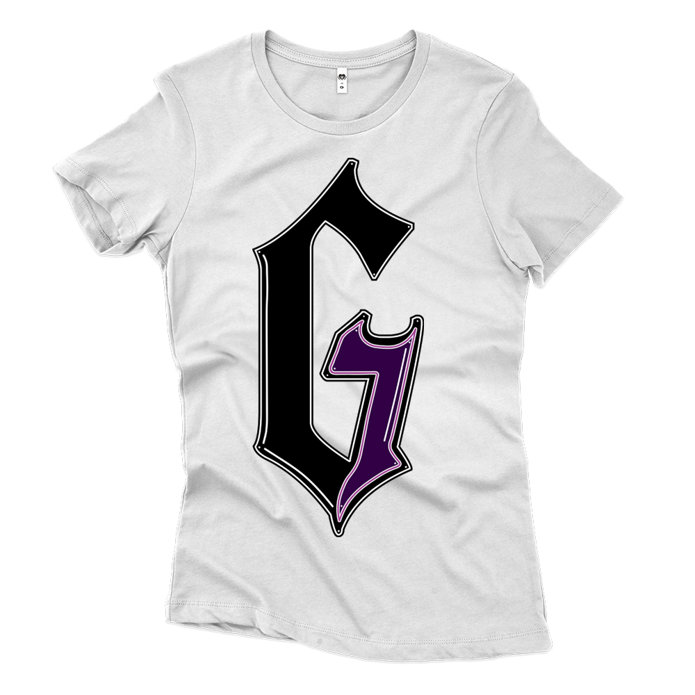 Gibber (Baby Look Branca) - Logo I