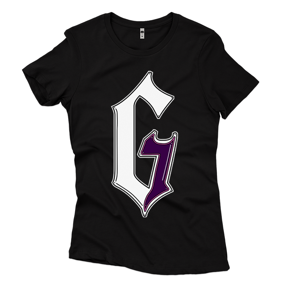 Gibber (Baby Look Preta) - Logo I