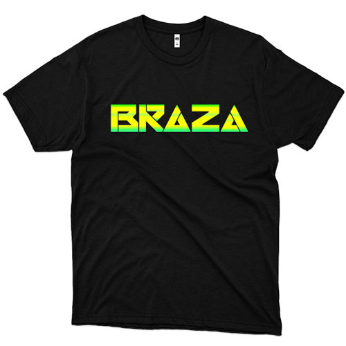 Braza (Camiseta Preta) - Logo