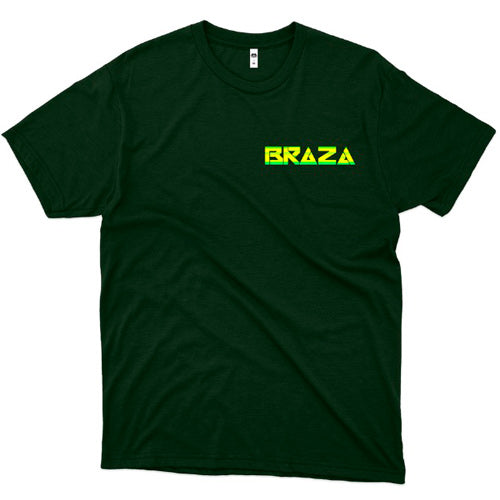 Braza (Camiseta Verde Floresta) - Baile Cítrico Utrópico Solar