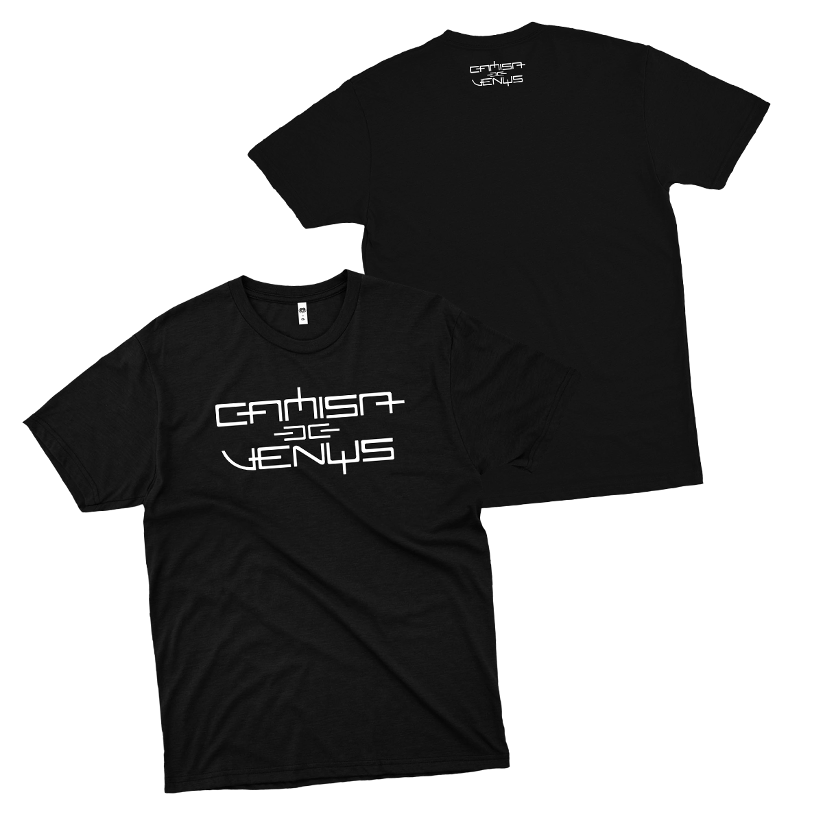 Camisa De Vênus (Camiseta Preta) - Logo
