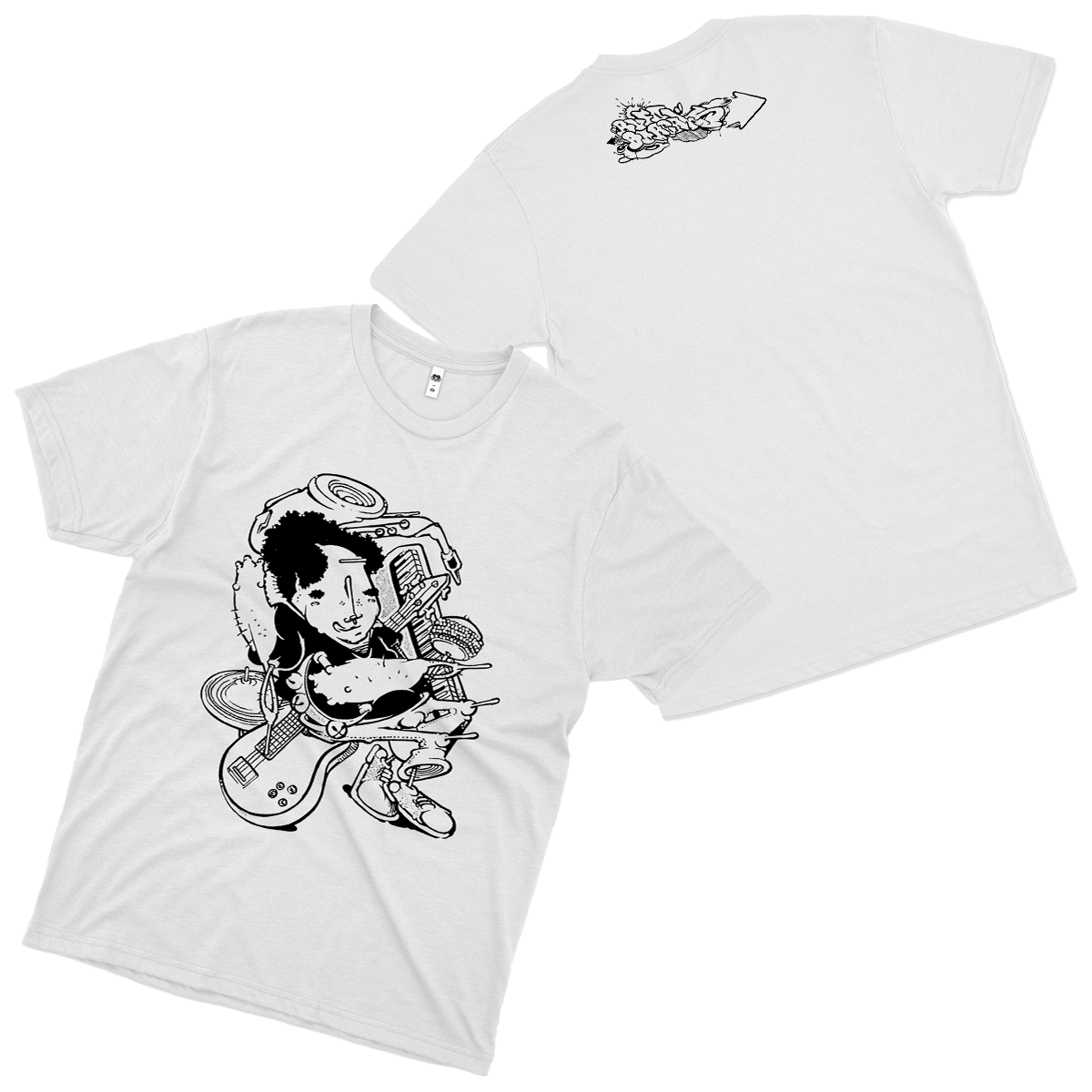 Bufo Borealis (Camiseta Branca) - Instrumentos ONESTOdiesel