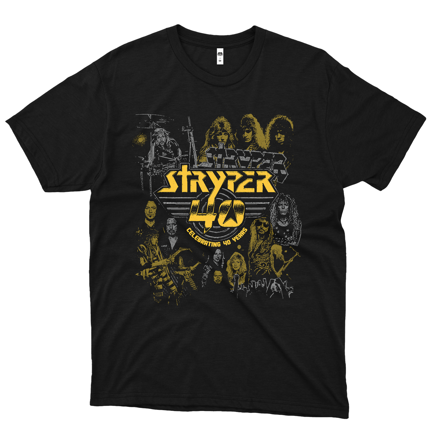 Stryper (Camiseta Preta) - Stryper 40 Anos