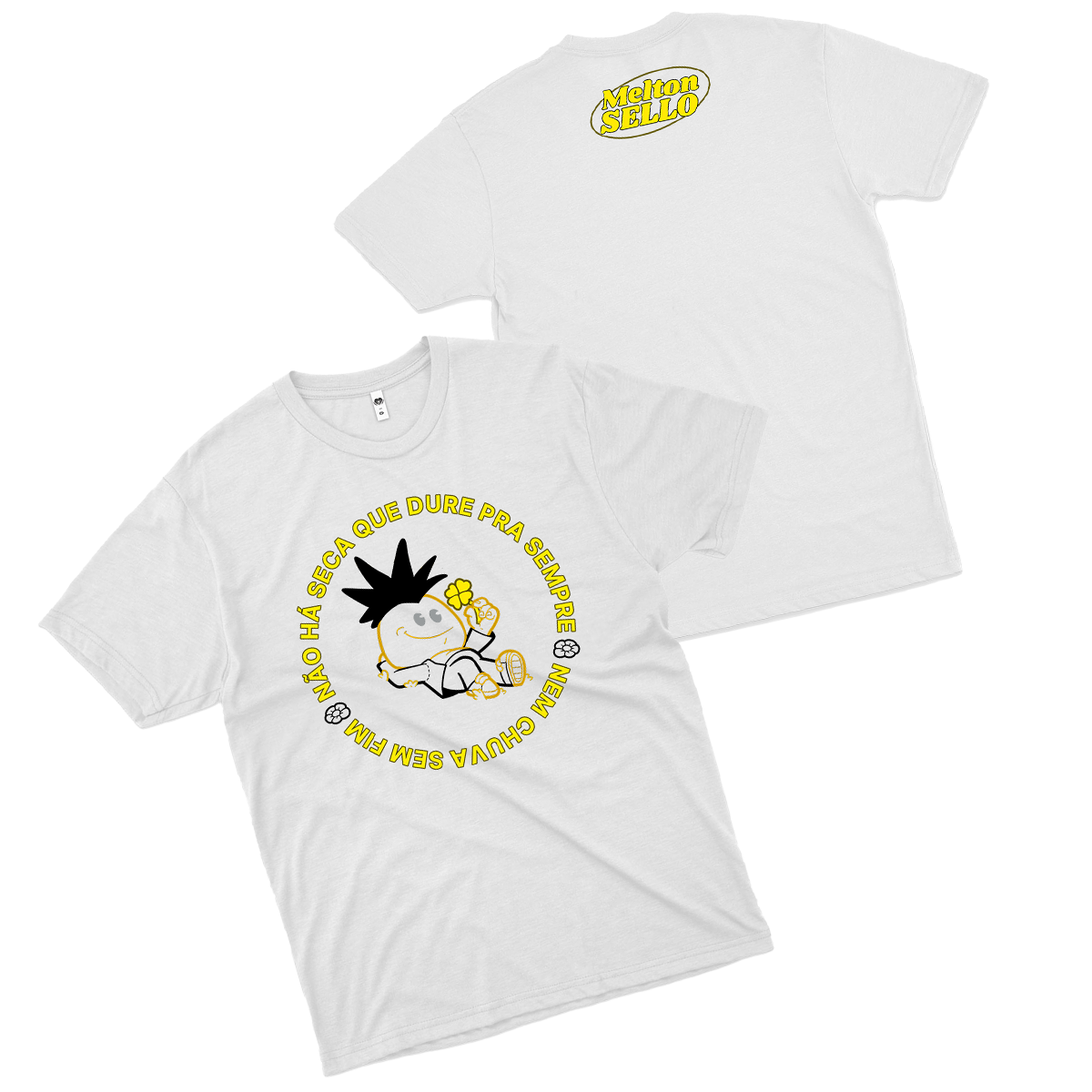 Melton Sello (Camiseta Branca) - Trevo