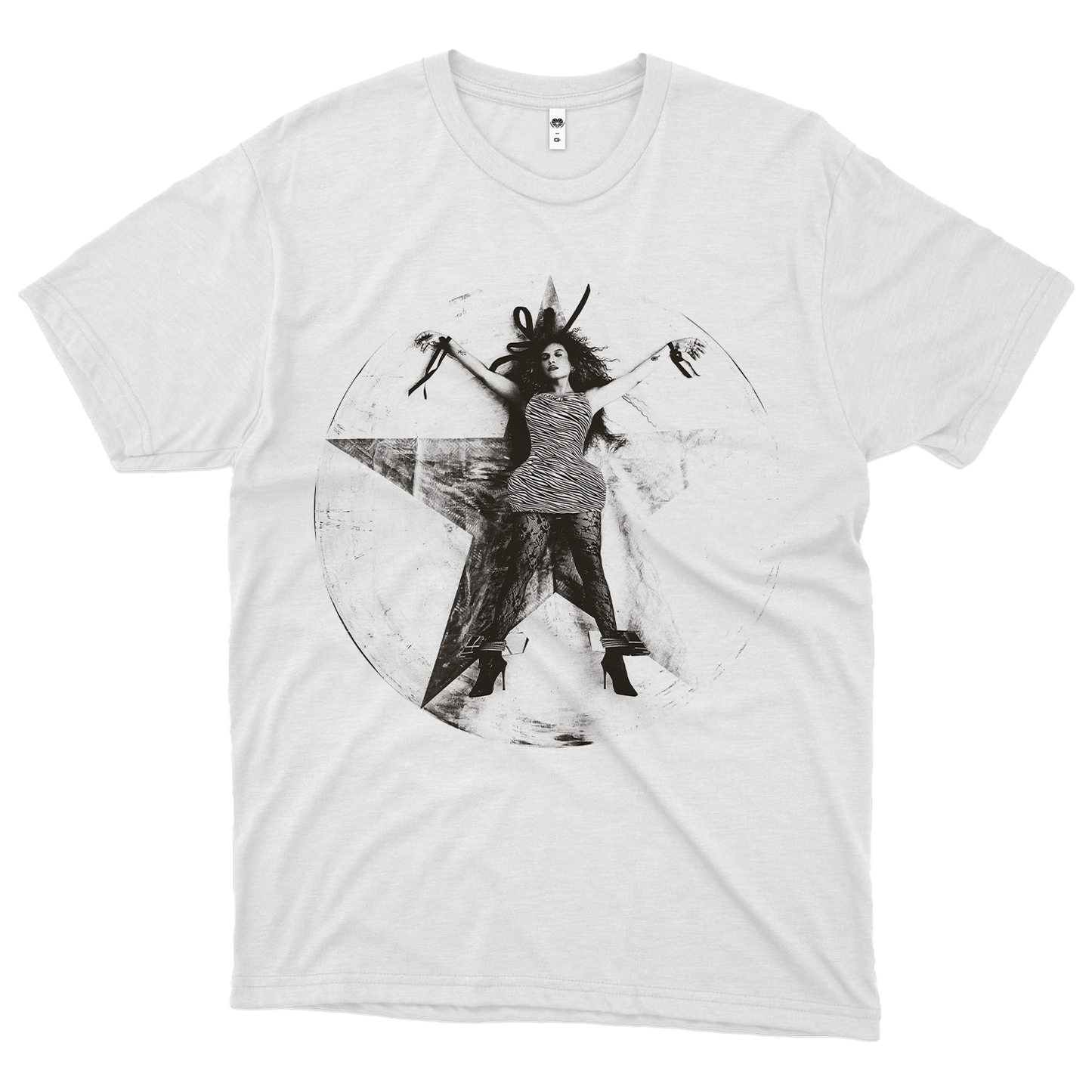 Candy Mel (Camiseta Branca) - Estrelas