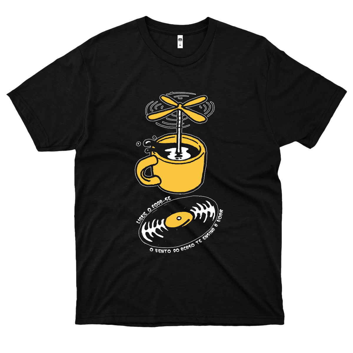 Chico César (Camiseta Preta) - Voar