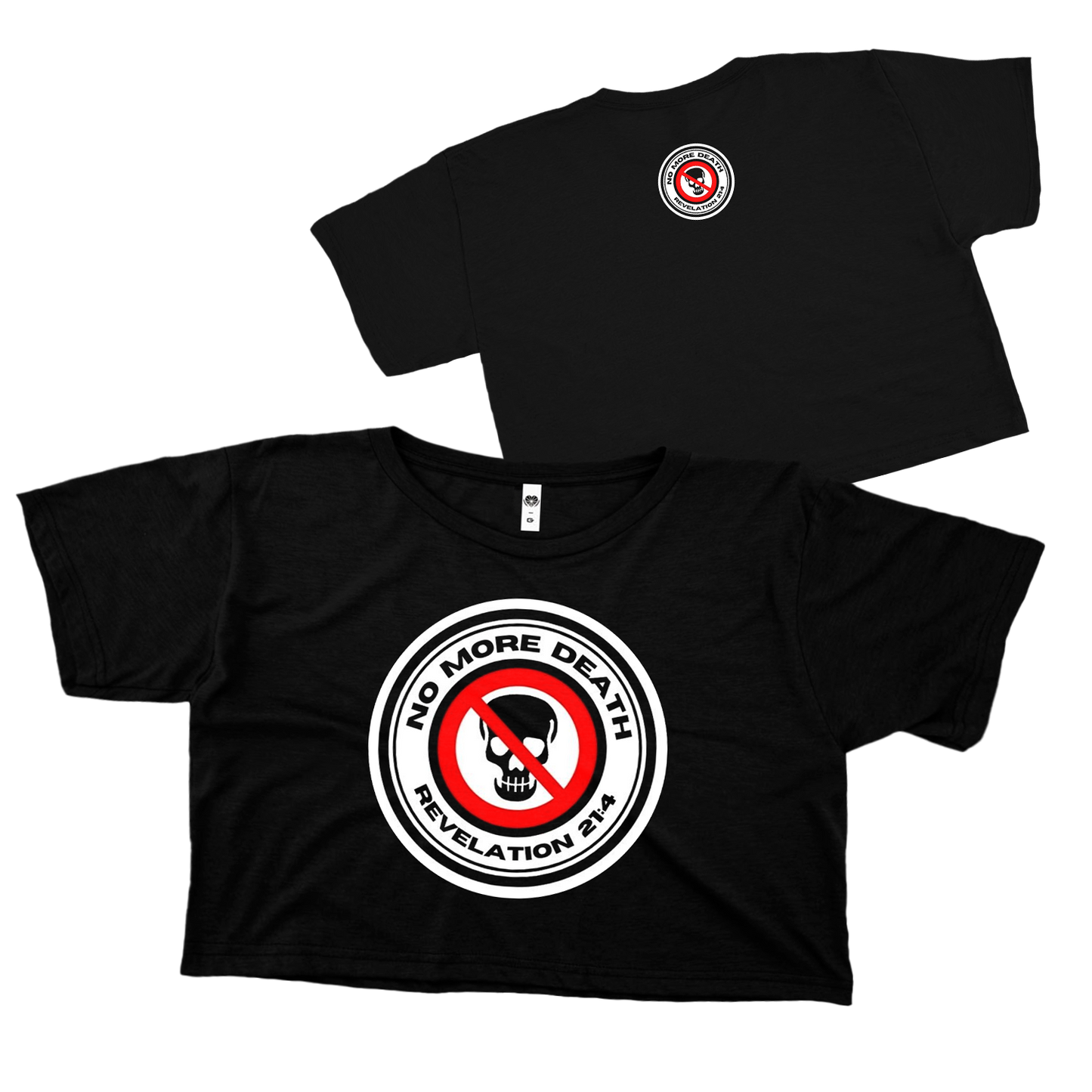 No More Death (Cropped Preto) - Logo