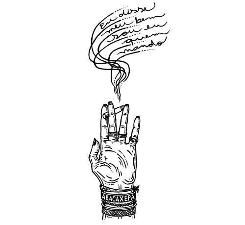 Abacaxepa - Tote Bag Algodão Cru - Maria