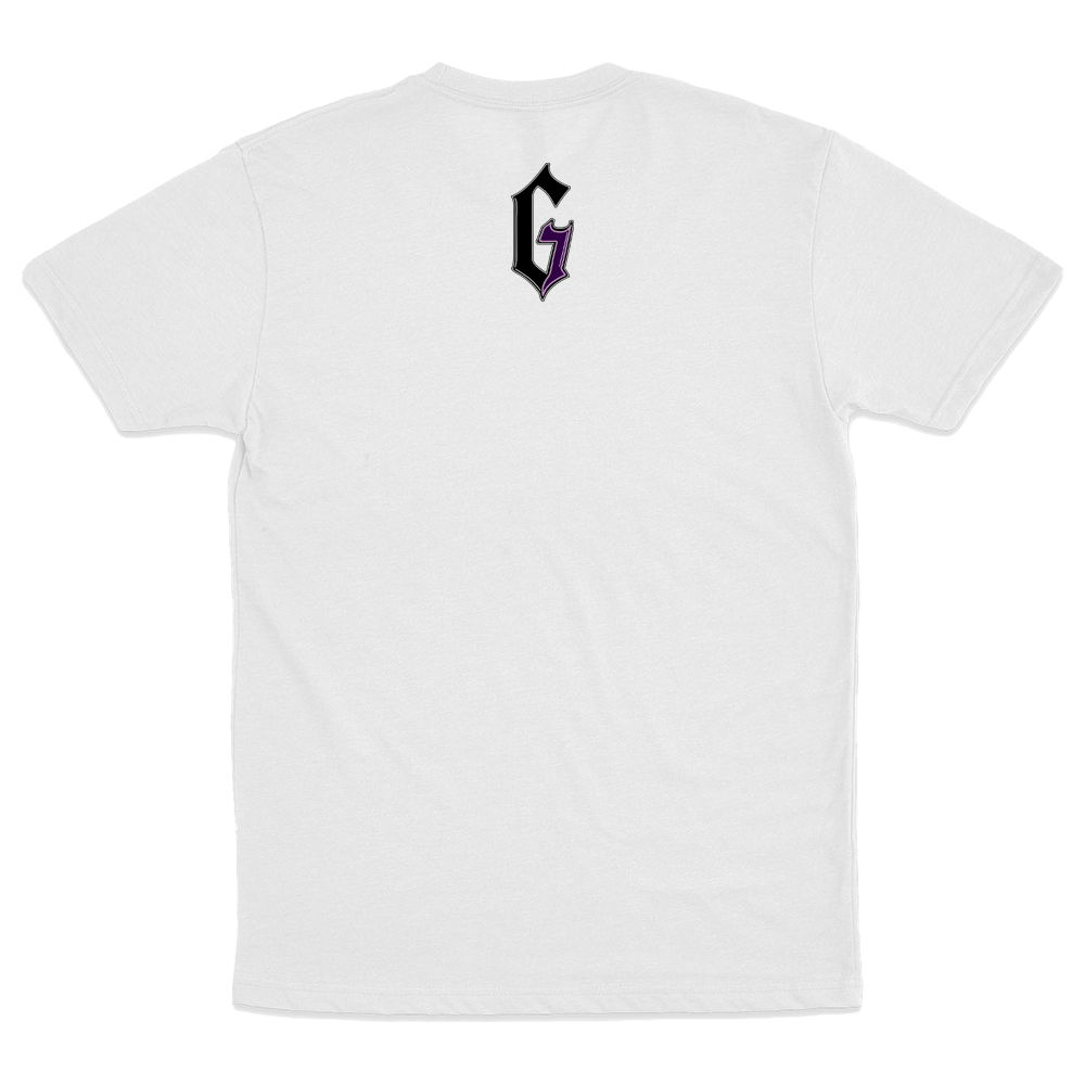 Gibber (Camiseta Branca) - Logo Grande