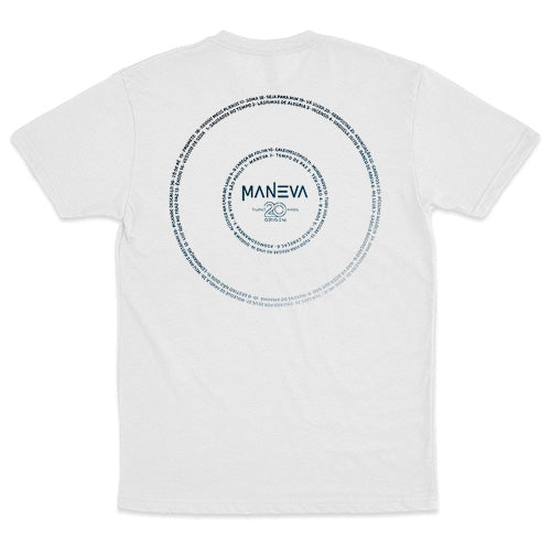 Maneva (Camiseta Branca) - Turnê 20 anos Origem