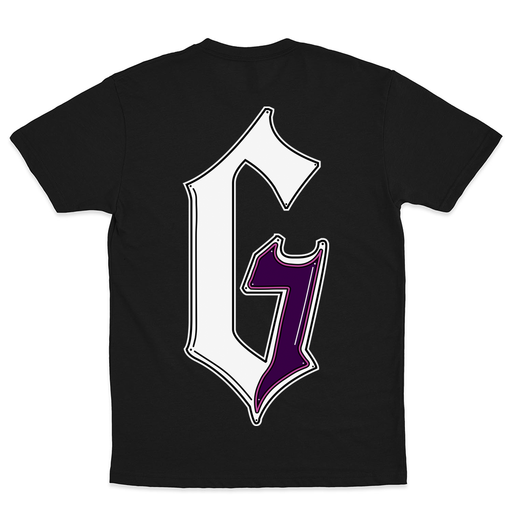 Gibber (Camiseta Preta) - Logo Pequeno