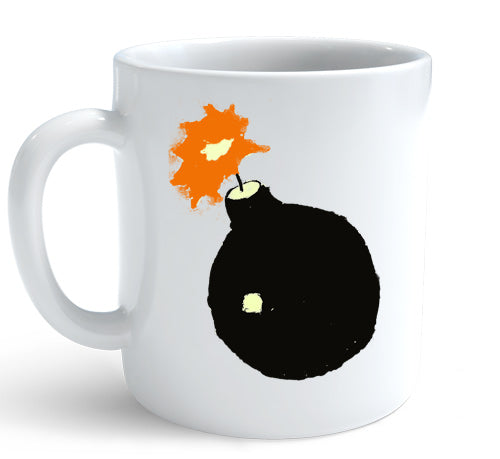 Luck Rock - Caneca Branca - Bomba