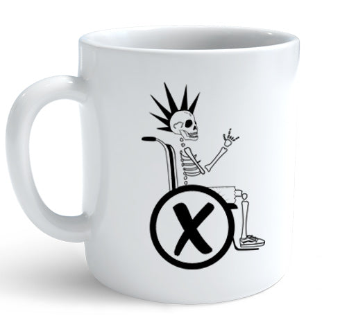 Luck Rock - Caneca Branca - Logo