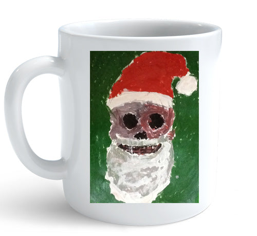 Luck Rock - Caneca Branca - Papai Noel