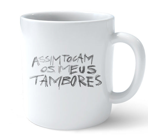 Marcelo D2 - Caneca Branca - Retrato Falado