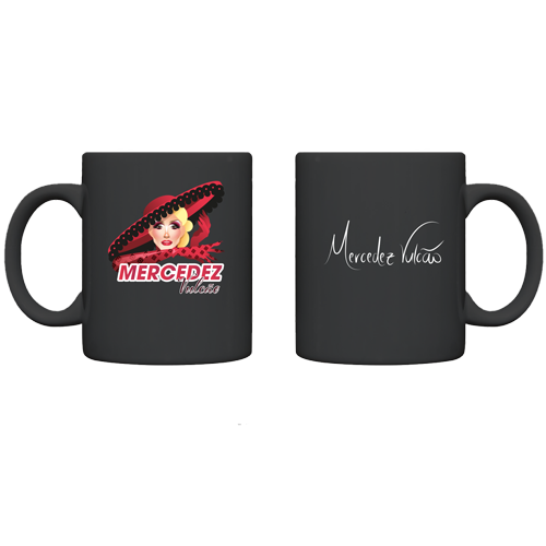 Mercedez Vulcão (Caneca Preta) - Fuego