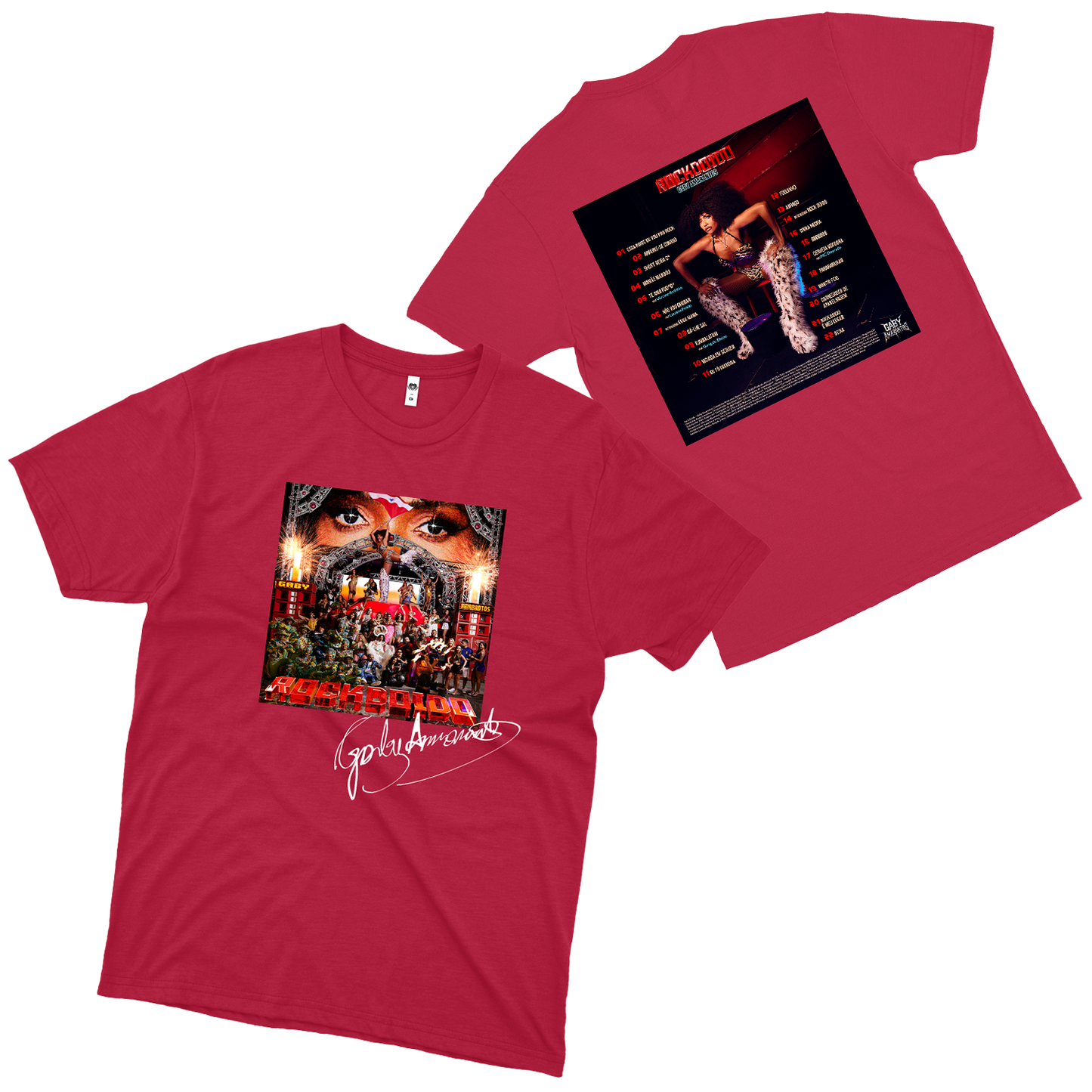 Gaby Amarantos (Camiseta Vermelha) -II
