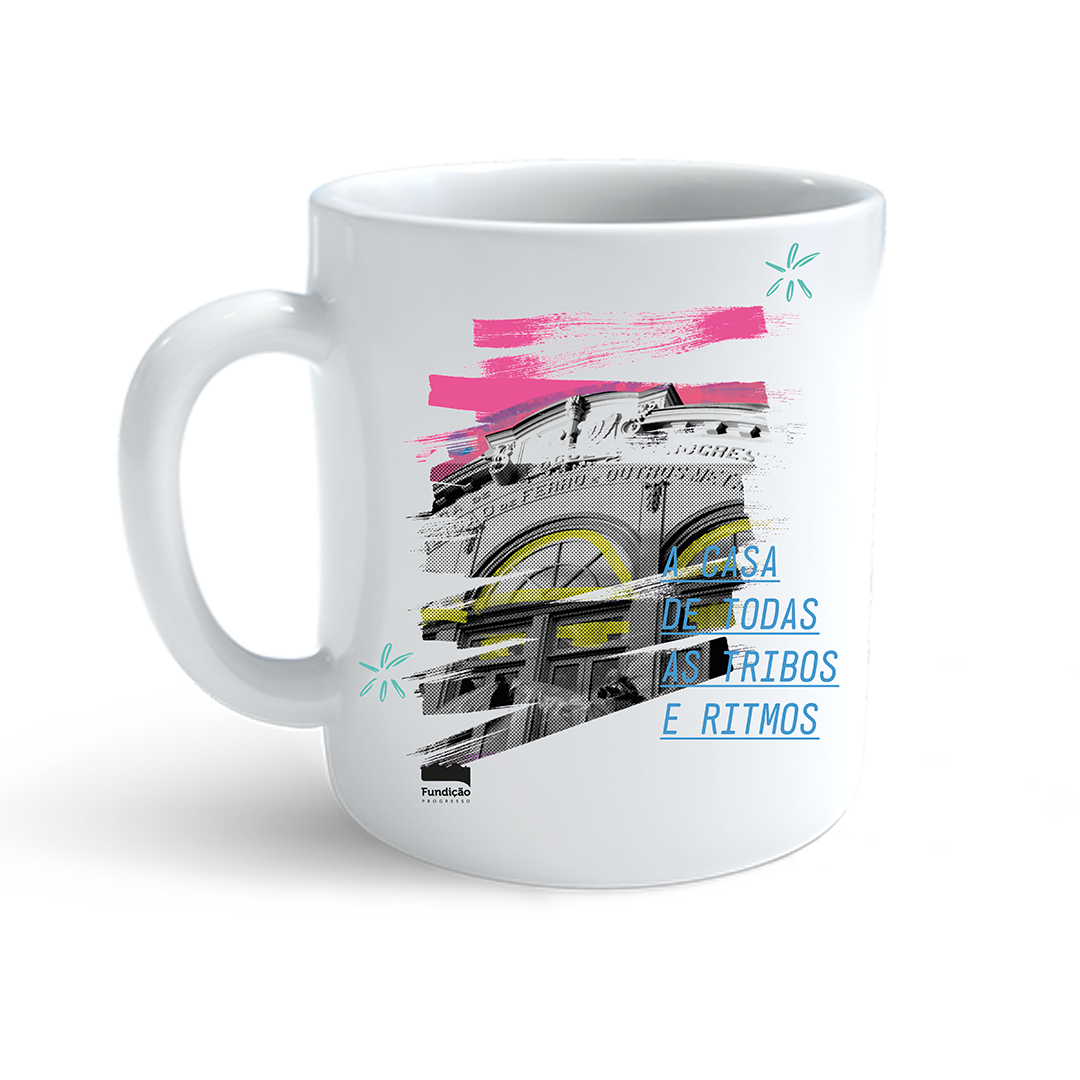 Fundição Progresso (Caneca Branca) - A Casa de Todas as Tribos e Ritmos