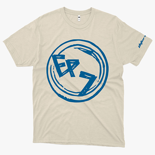 Di Ferrero (Camiseta Off-White) - Estampa Azul