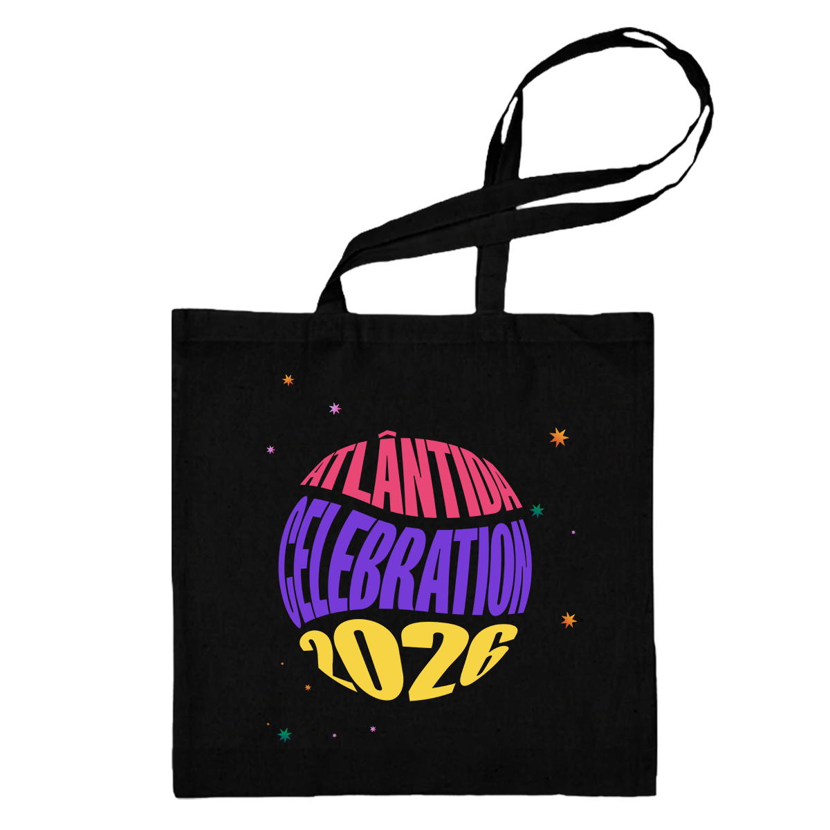 Atlântida Celebration (Tote Bag Preta) - I