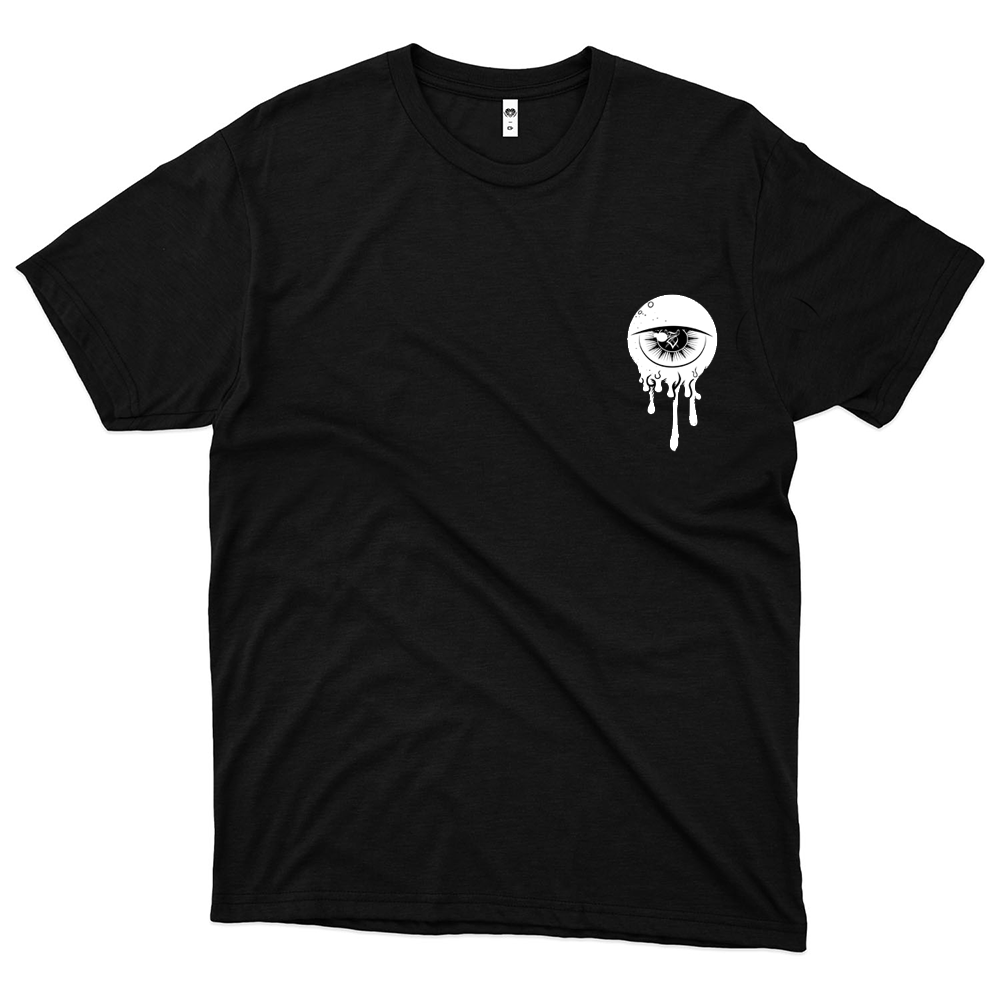 Enikmos (Camiseta Preta) - Melted Eye