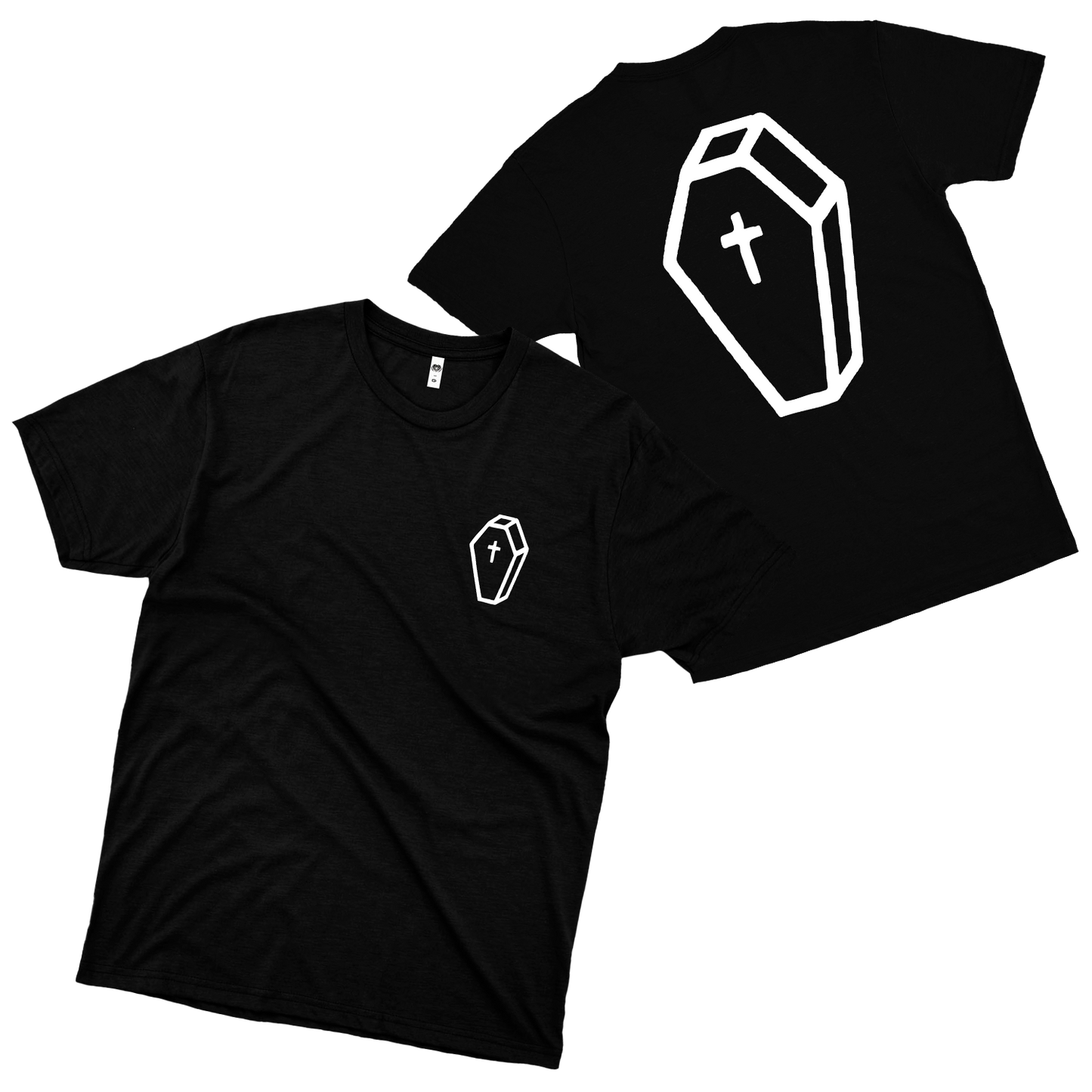 HPN (Camiseta Preta) - Caixão