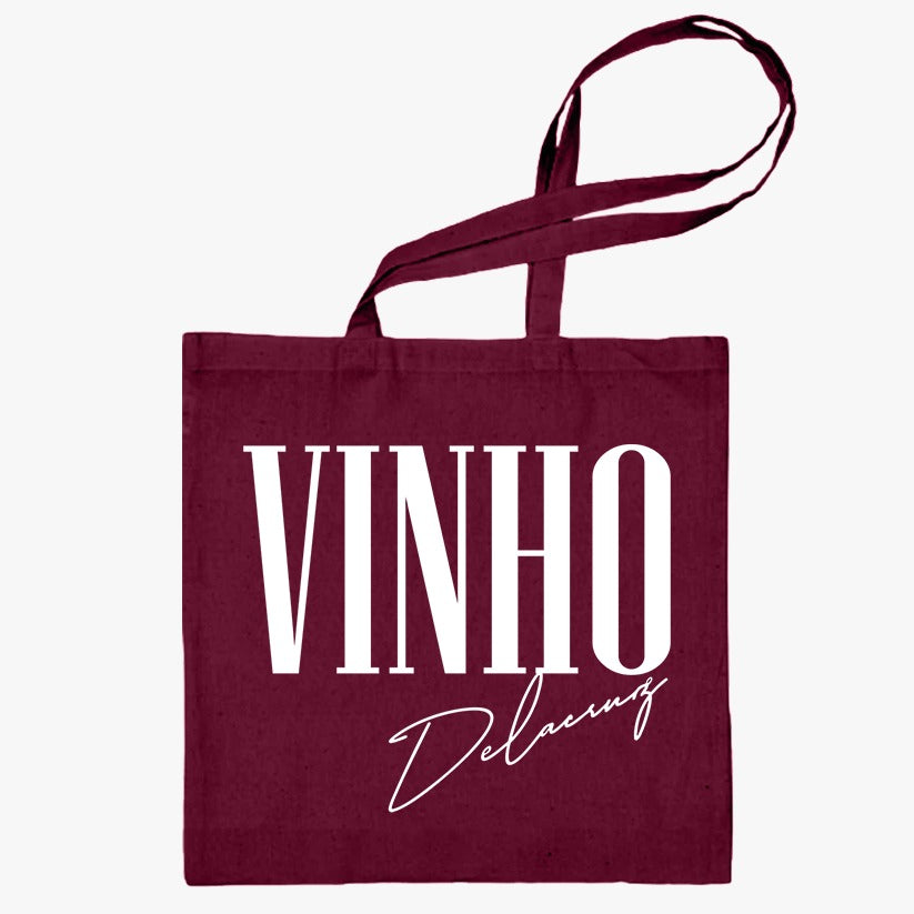 Delacruz (Tote Bag Bordô) - Vinho
