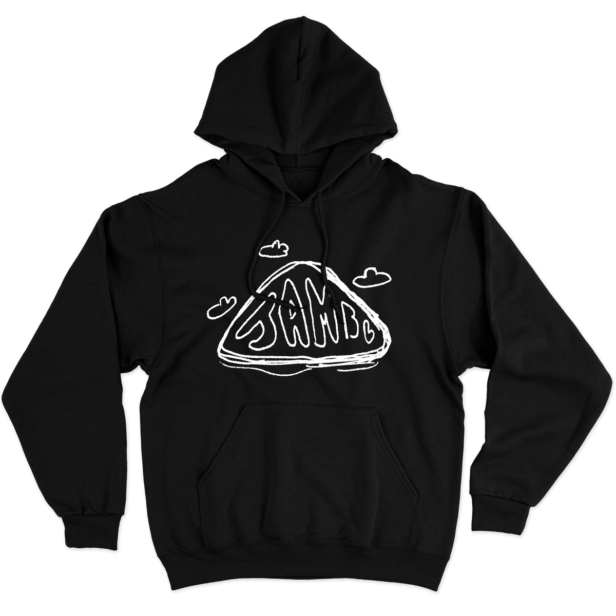 Jambu (Moletom Canguru Preto) - Logo