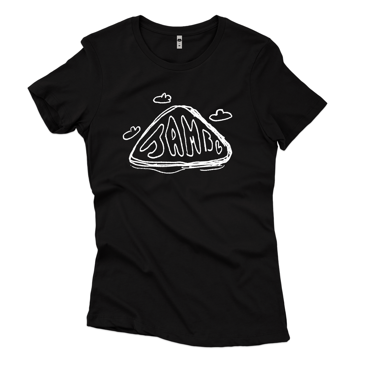 Jambu (Baby Look Preto) - Logo