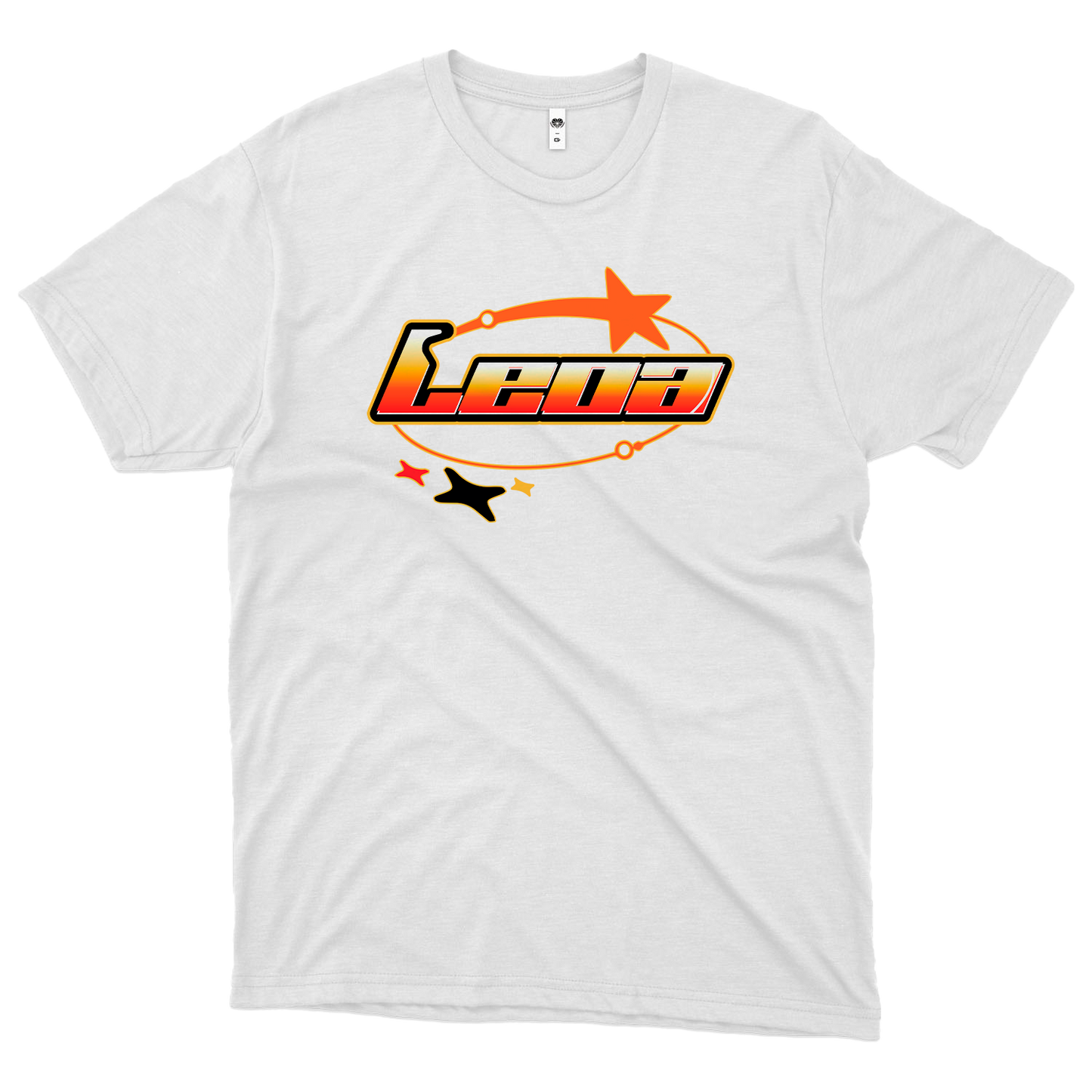 Leoa (Camiseta Branca) - Logo