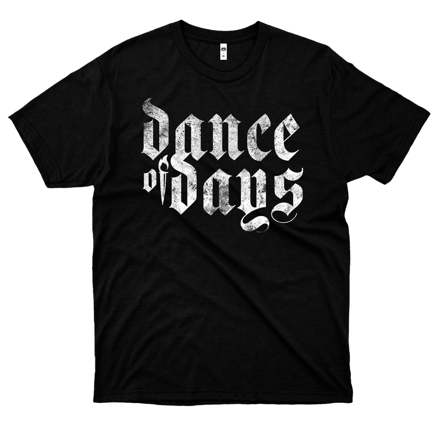 Dance Of Days (Camiseta Preta) -Logo