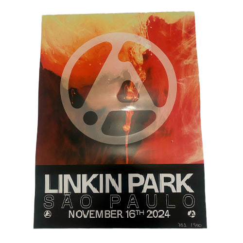 Linkin Park (Poster) - Poster 16 de Novembro Sao Paulo