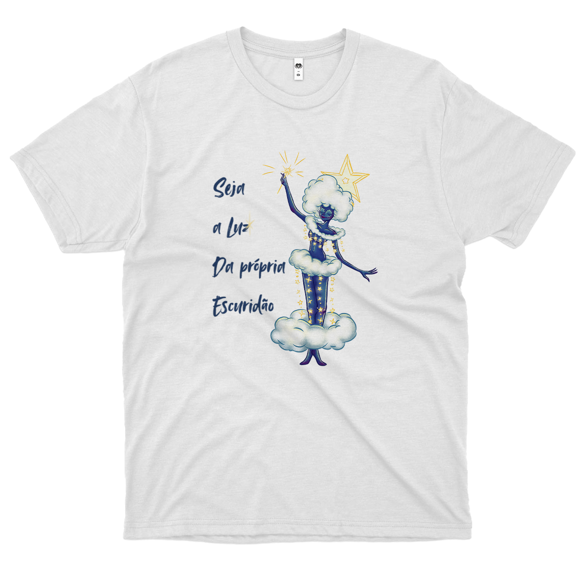 Lua Maria (Camiseta Branca) - Seja A Luz
