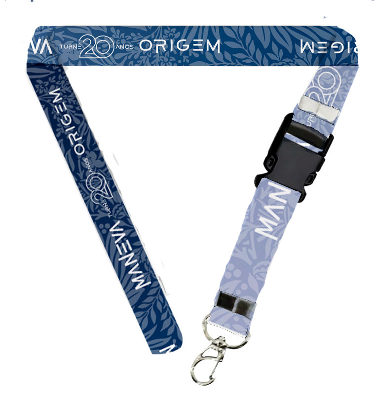 Maneva (Cordão) - Preto e Azul