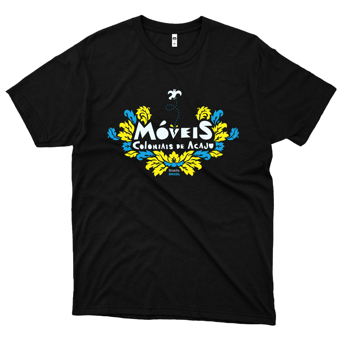 Móveis Coloniais de Acaju (Camiseta Preta) - Euro