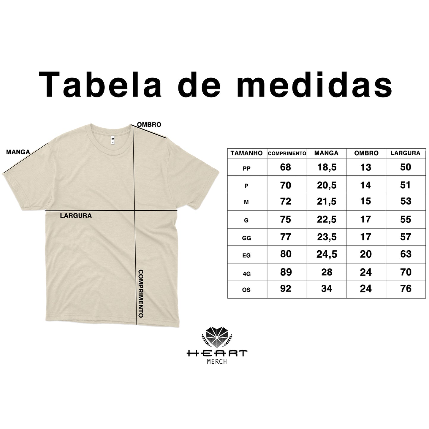 Braza (Camiseta Preta) - Logo