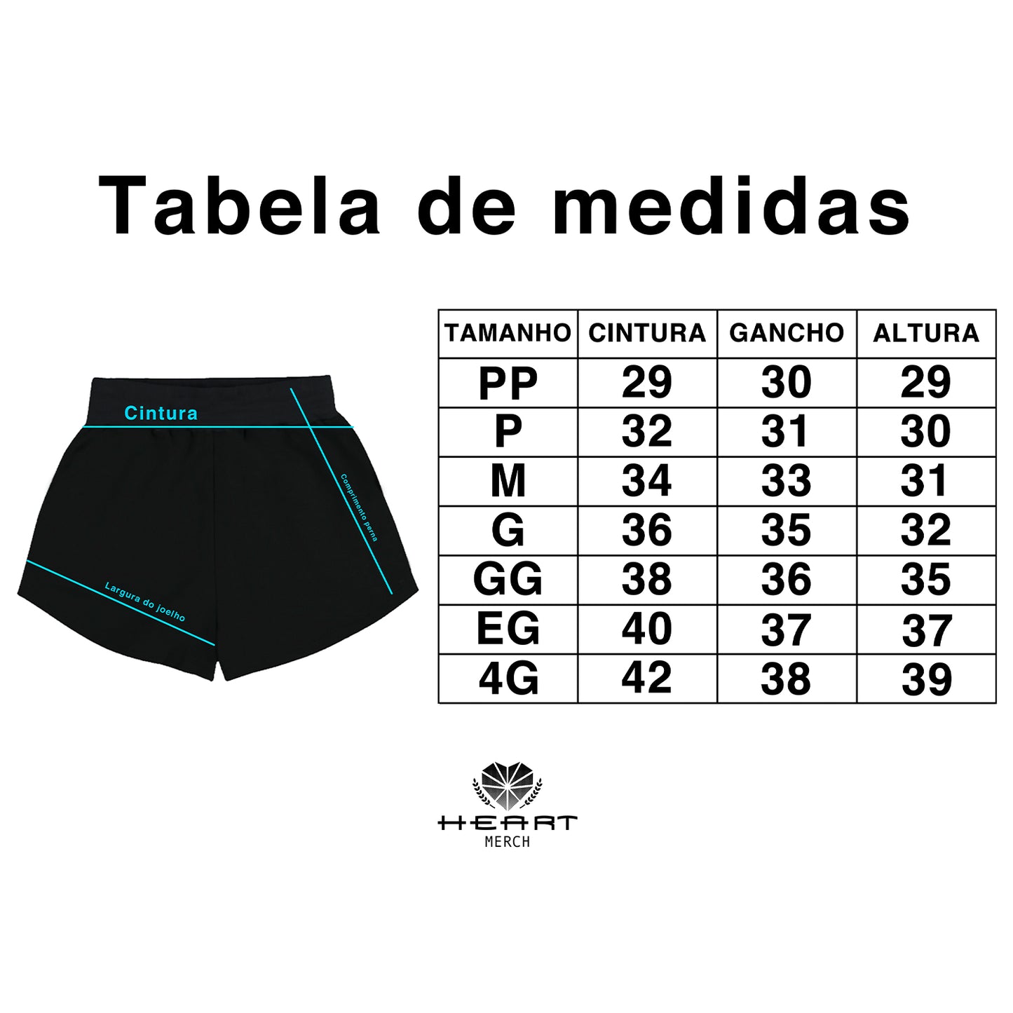 Gibber (Shorts Moletom) - Logo