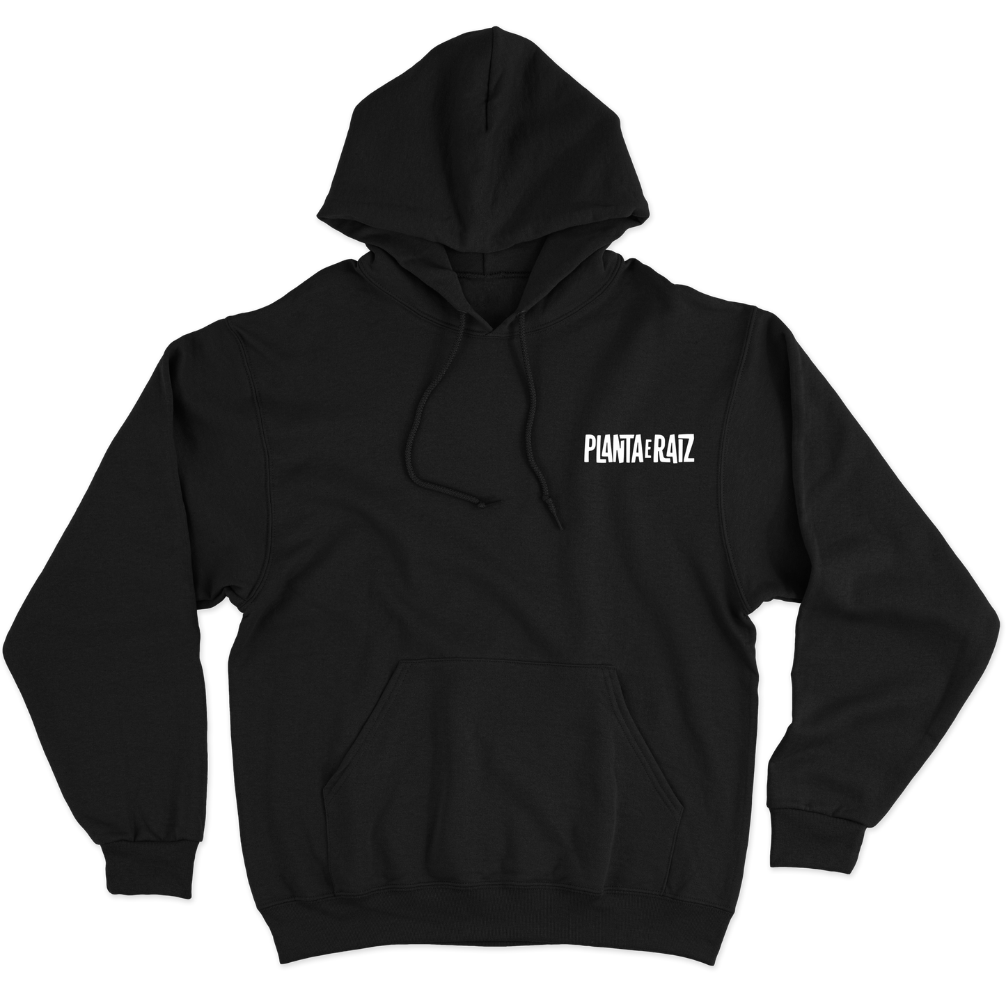 Planta e Raiz (Moletom Preto) - Logo