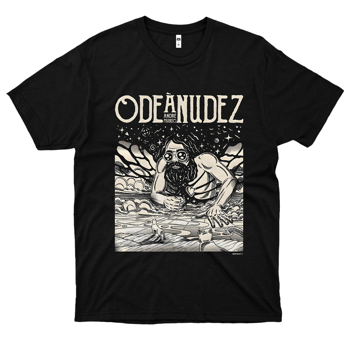 André Prando (Camiseta Preta) - Ode á Nudez