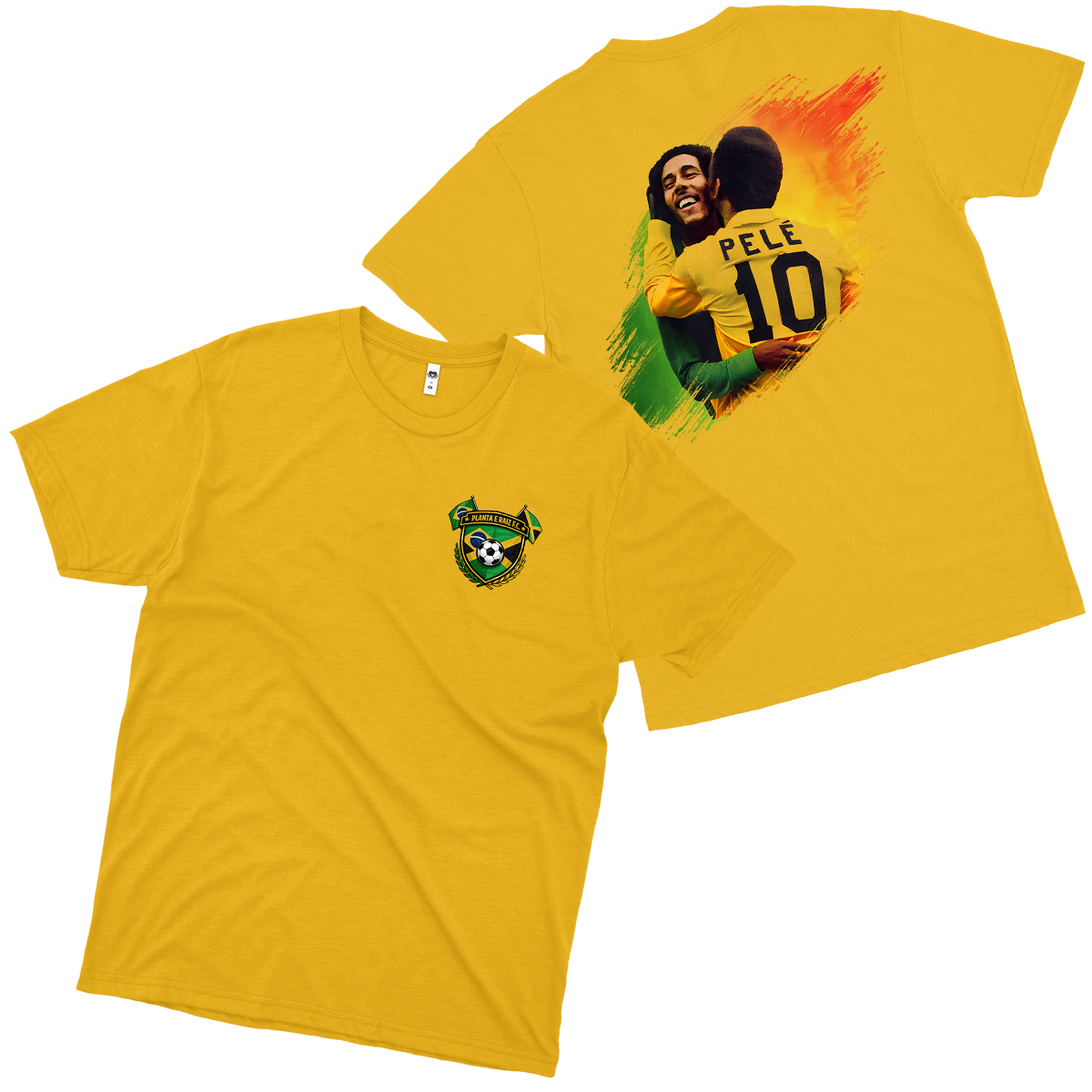 Planta e Raiz (Camiseta Amarelo Ouro) - Time Planta e Raiz