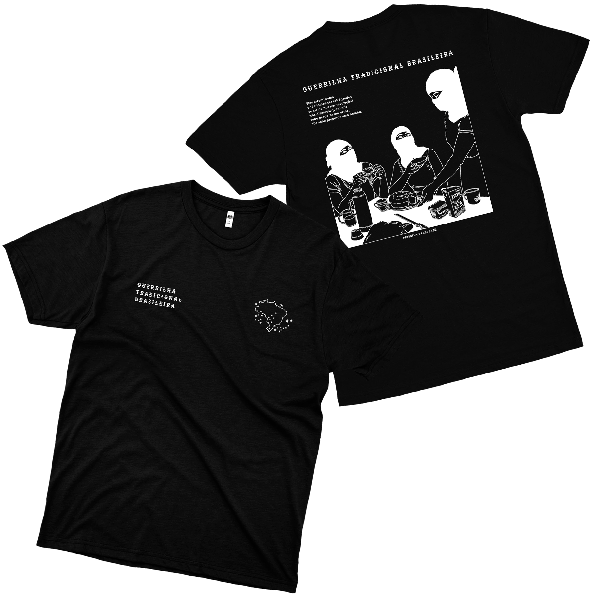 Pri Barbosa (Camiseta Preta) - Guerrilheira