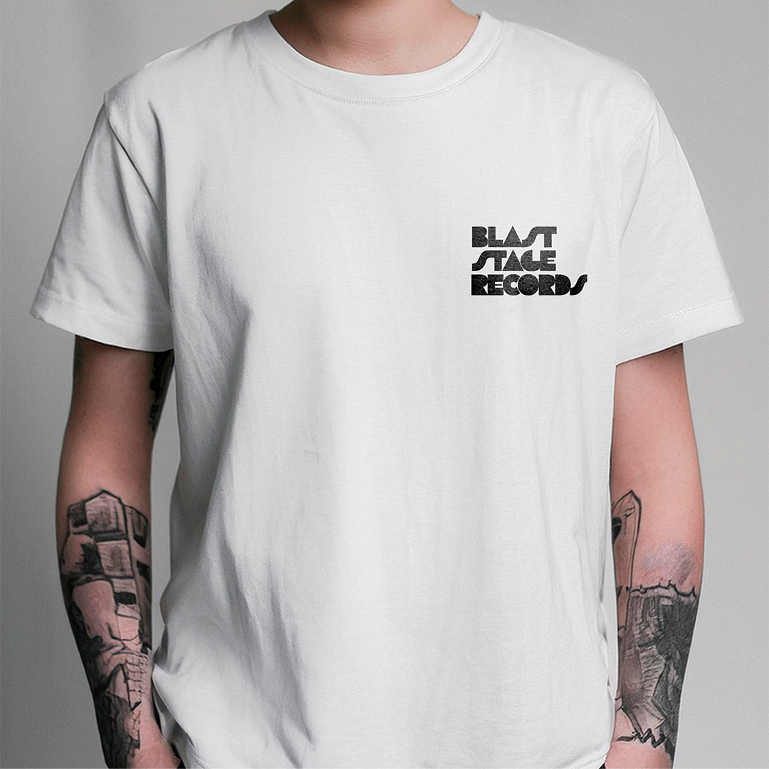 Blast Stage Records (Camiseta Branca) - Logo