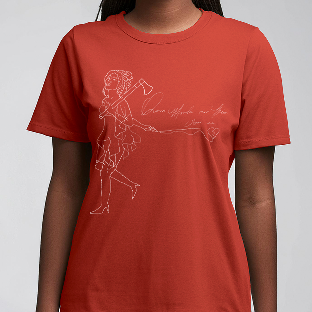 Zaynara (Camiseta Vermelho) - Desenho III