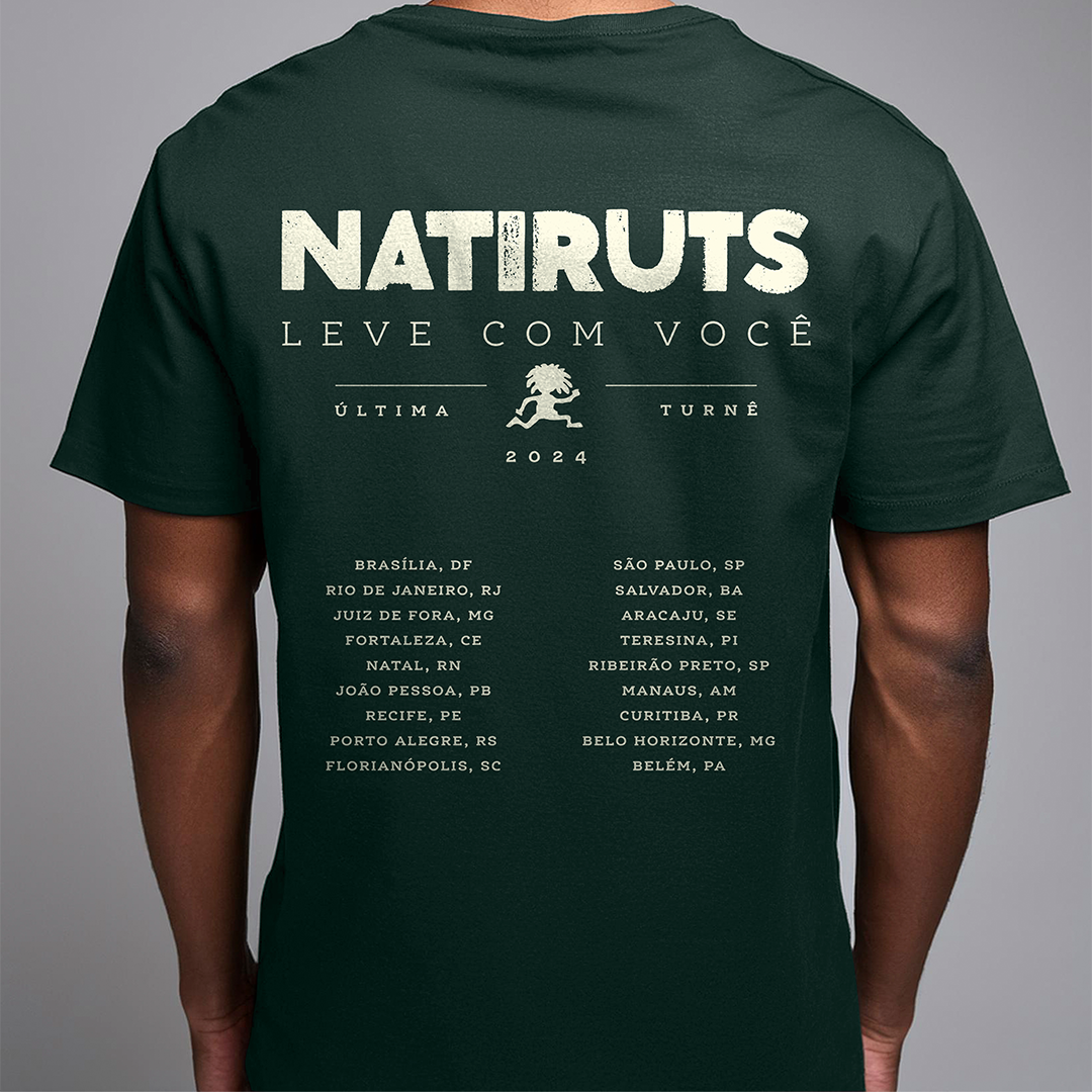 Natiruts (Camiseta) Leve com Você